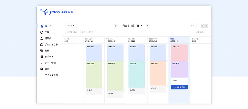 freee 工数管理